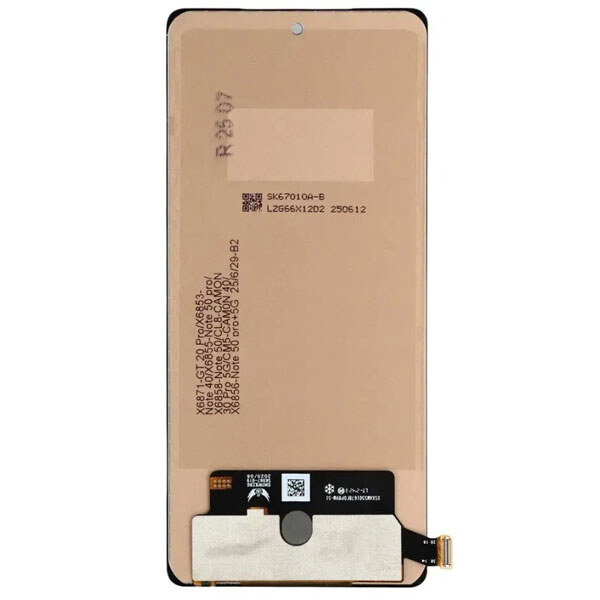 Дисплей (экран) Infinix Note 50 (X6858), Original (PRC), С сенсорным стеклом, Без рамки, Черный - № 2 Дисплей (экран) Infinix Note 50 (X6858), Original (PRC), С сенсорным стеклом, Без рамки, Черный - № 2