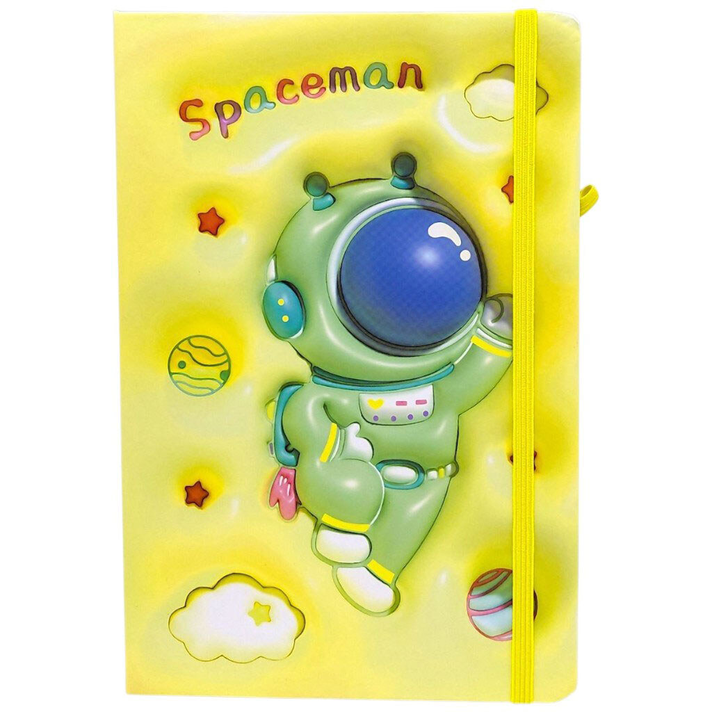 Блокнот "SPACEMAN", тверда обкладинка, А5, Malevaro - № 1 Блокнот "SPACEMAN", тверда обкладинка, А5, Malevaro - № 1