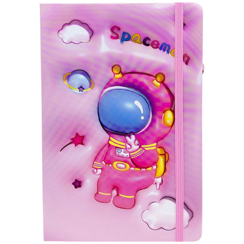 Блокнот "SPACEMAN", тверда обкладинка, А5, Malevaro - № 1 Блокнот "SPACEMAN", тверда обкладинка, А5, Malevaro - № 1