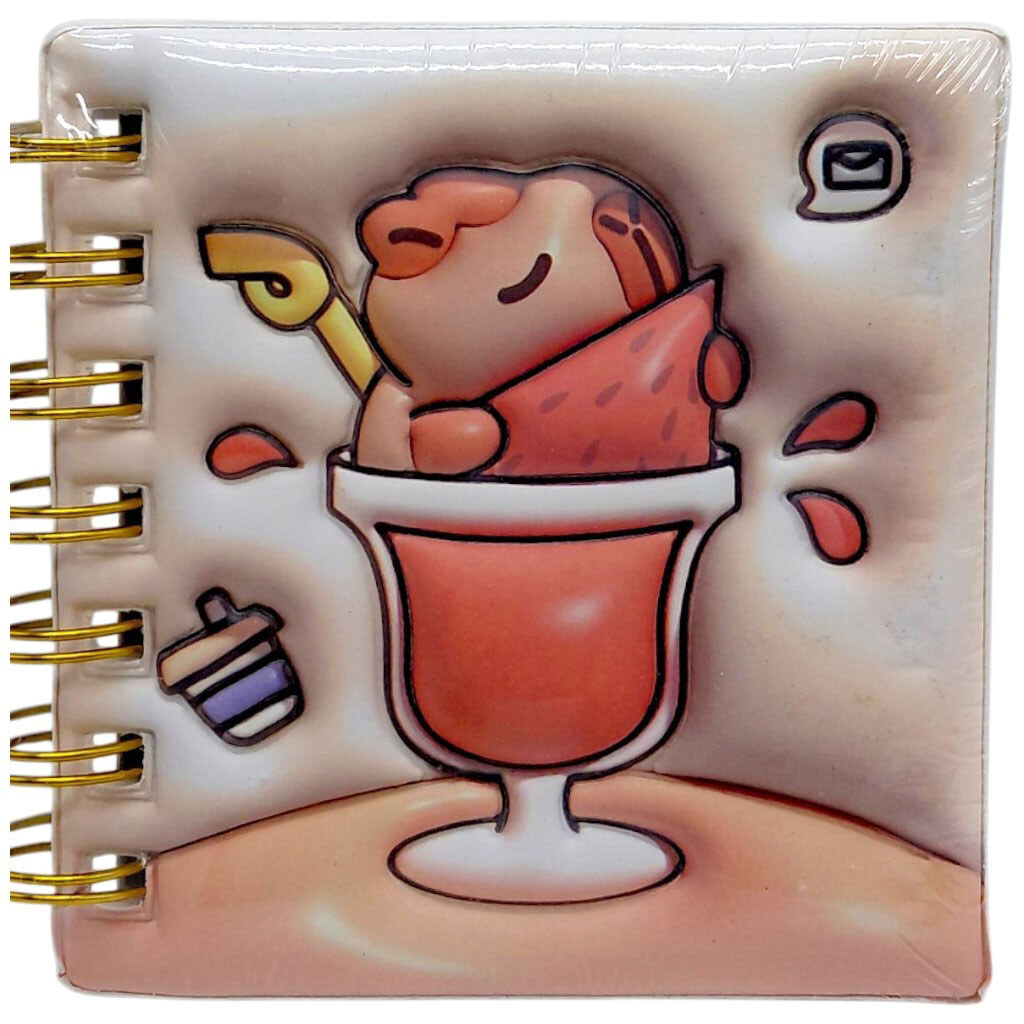 Блокнот 3D на пружине "Капибара", 10Х9,5 см, ВИД 1, Malevaro - № 1 Блокнот 3D на пружине "Капибара", 10Х9,5 см, ВИД 1, Malevaro - № 1