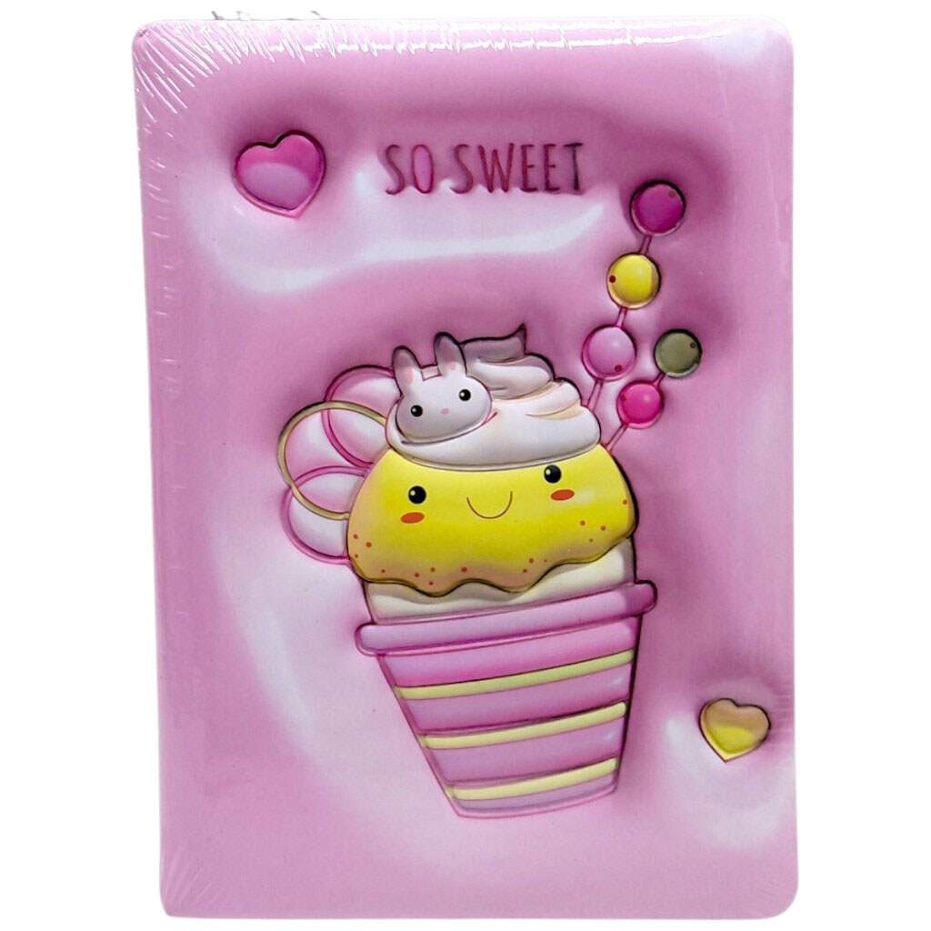 Блокнот 3D "Пирожное", бледно-розовый, Malevaro - № 1 Блокнот 3D "Пирожное", бледно-розовый, Malevaro - № 1