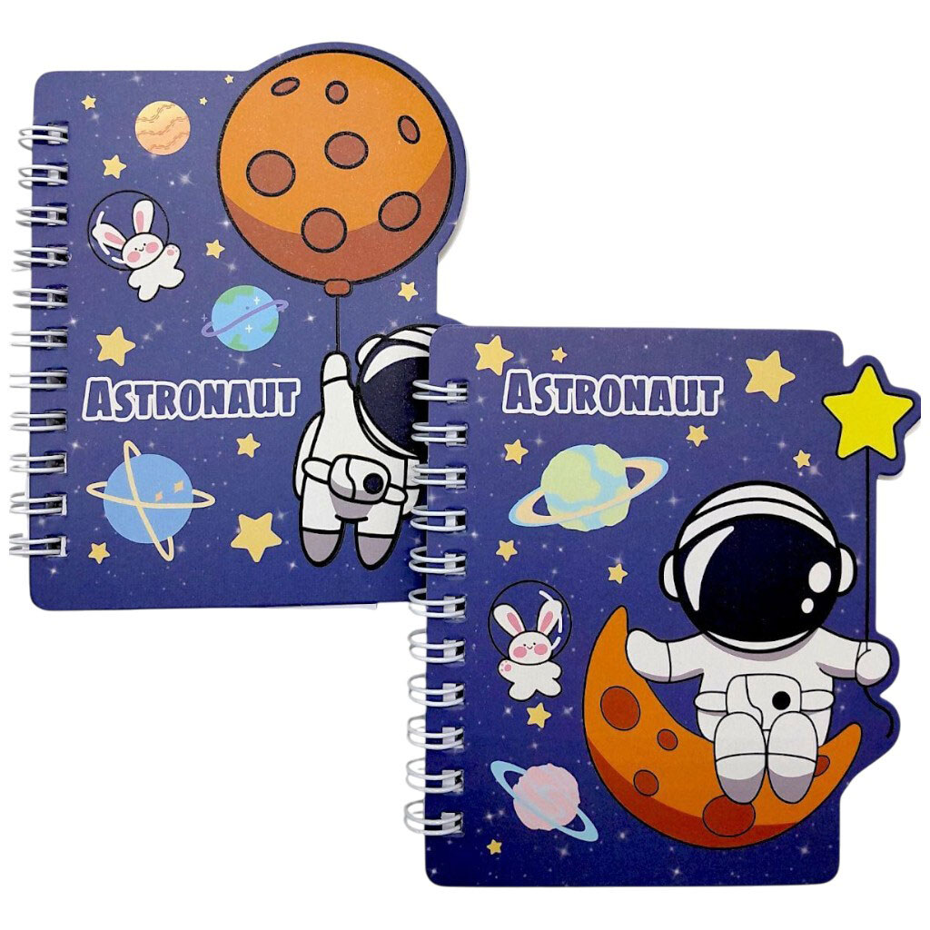 Блокнот на пружине "Космос", 12x12 см, 60 л, микс видов, Malevaro - № 1 Блокнот на пружине "Космос", 12x12 см, 60 л, микс видов, Malevaro - № 1