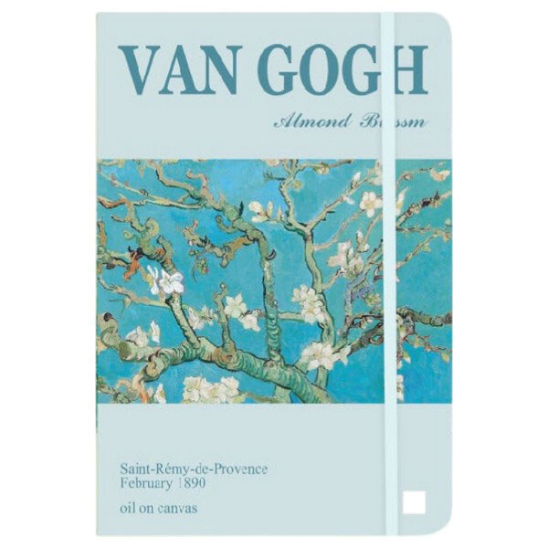 Блокнот А5 прошит с принтом "Картина", 80 листов - № 3 Блокнот А5 прошит с принтом "Картина", 80 листов - № 3