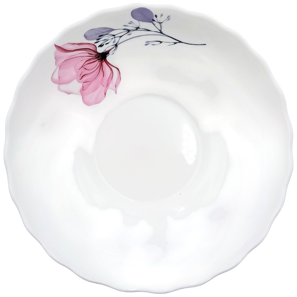 Салатник стеклянный Vittora Wave Нежность, d=175 мм - № 3 Салатник стеклянный Vittora Wave Нежность, d=175 мм - № 3