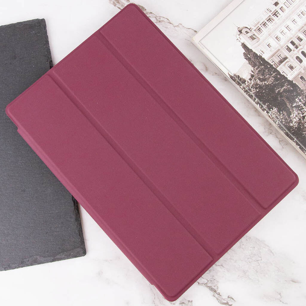 Чохол (книжка) Samsung Galaxy Tab A11, Smart Case With Stylus, Maroon, Бордовий - № 6 Чохол (книжка) Samsung Galaxy Tab A11, Smart Case With Stylus, Maroon, Бордовий - № 6