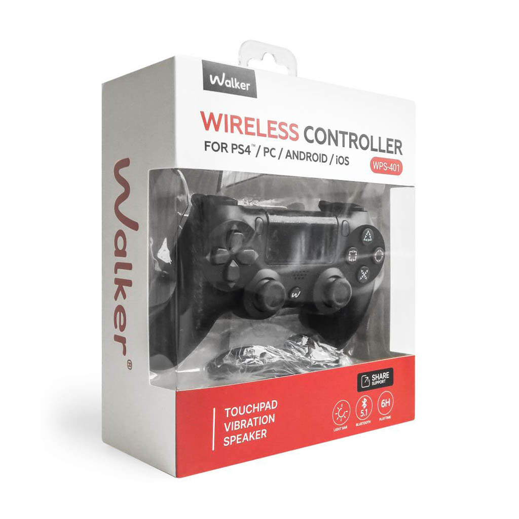 Геймпад Walker WPS-401, Черный - № 11 Геймпад Walker WPS-401, Черный - № 11
