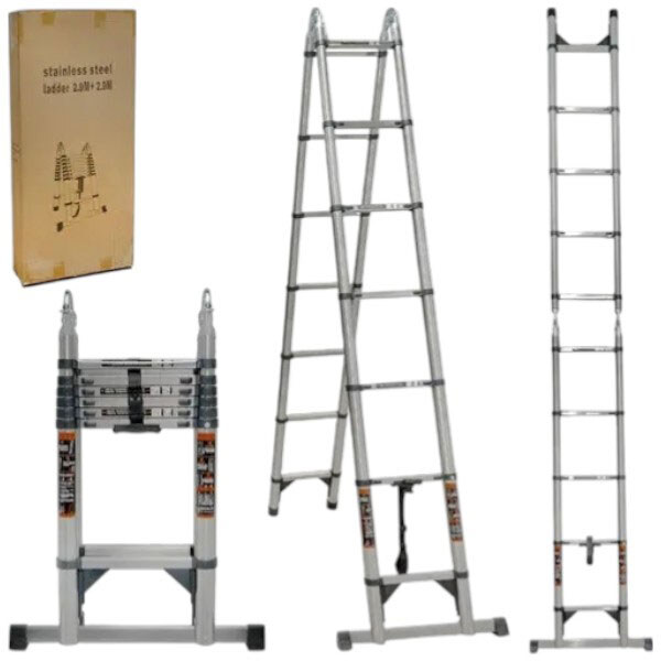 Лестница телескопическая - № 4 Лестница телескопическая - № 4