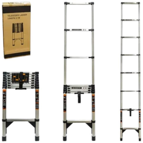 Лестница телескопическая - № 3 Лестница телескопическая - № 3
