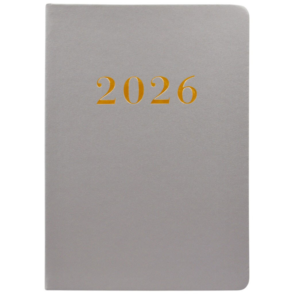 Блокнот-планер прошитый экокожа однотонный - № 1 Блокнот-планер прошитый экокожа однотонный - № 1