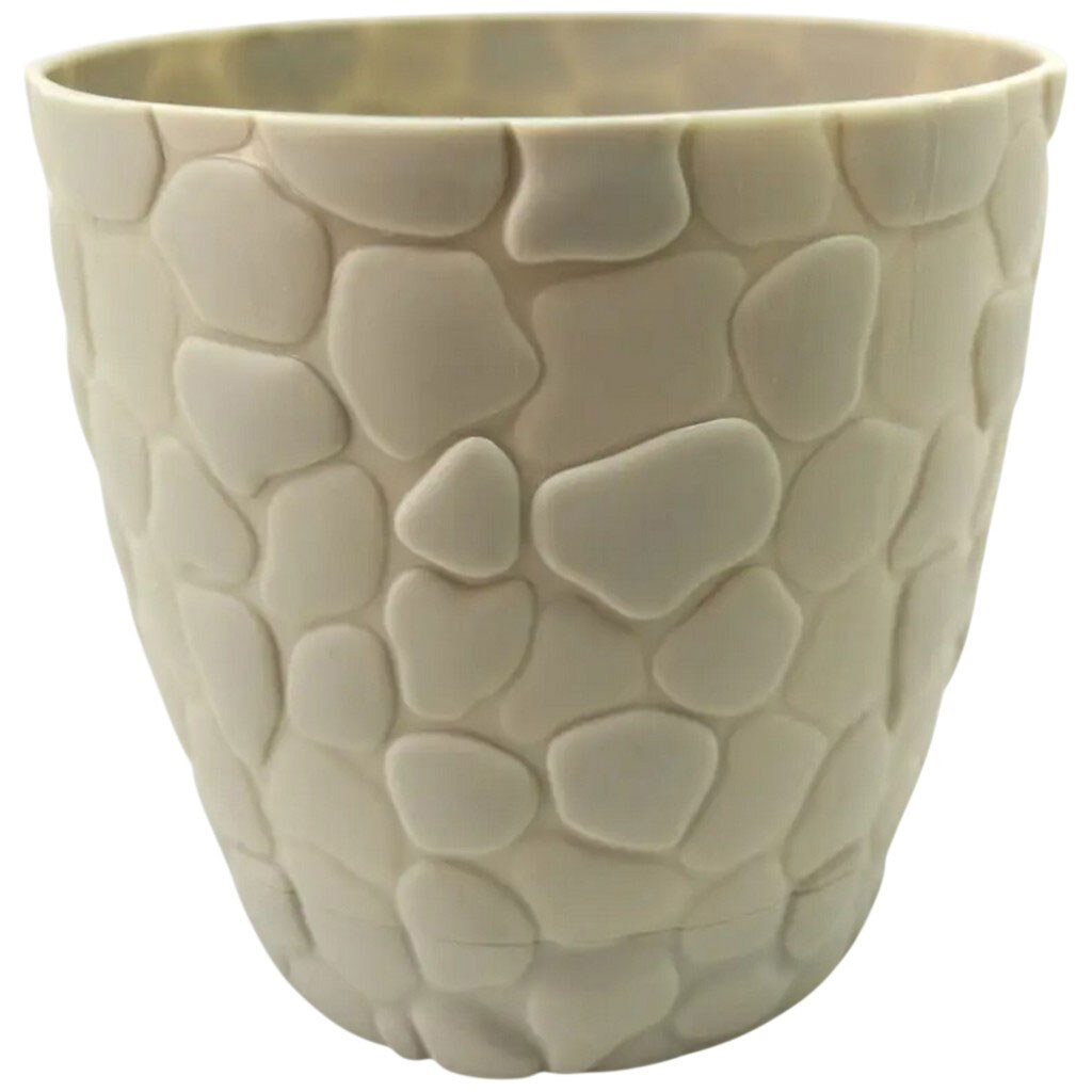 Вазон для квітів пластиковий з підставкою Elif в асортименті, 1,6 л - № 2 Вазон для квітів пластиковий з підставкою Elif в асортименті, 1,6 л - № 2