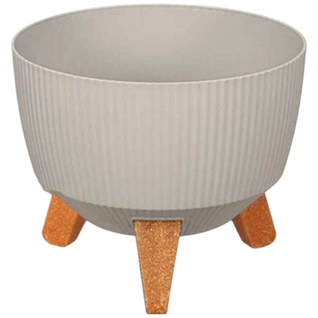 Вазон для цветов пластиковый на ножках Elif в ассортименте, 2,8 л - № 2 Вазон для цветов пластиковый на ножках Elif в ассортименте, 2,8 л - № 2