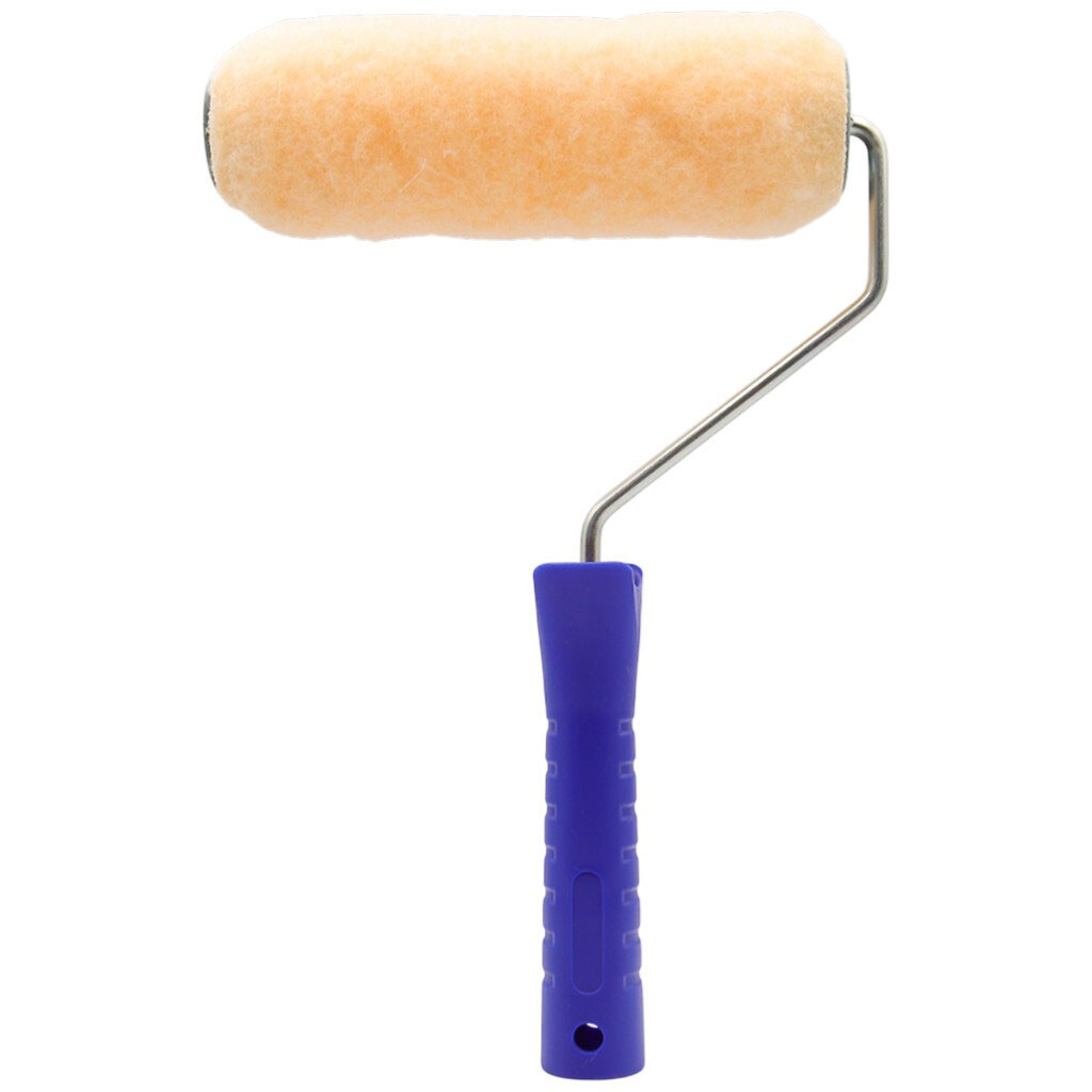 Малярный валик с пластиковой ручкой, 180 мм. - № 1 Малярный валик с пластиковой ручкой, 180 мм. - № 1