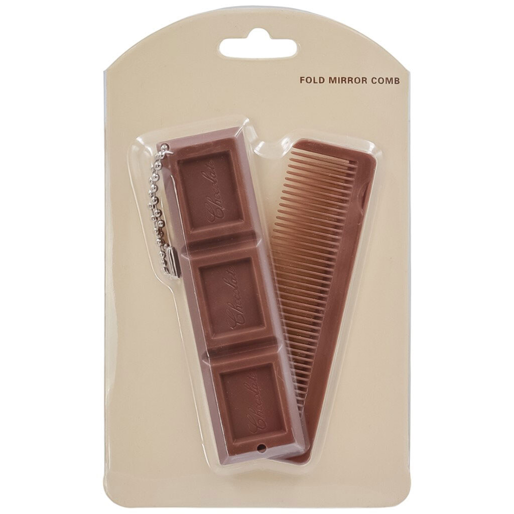 Расческа для волос сложная с зеркалом - № 6 Расческа для волос сложная с зеркалом - № 6