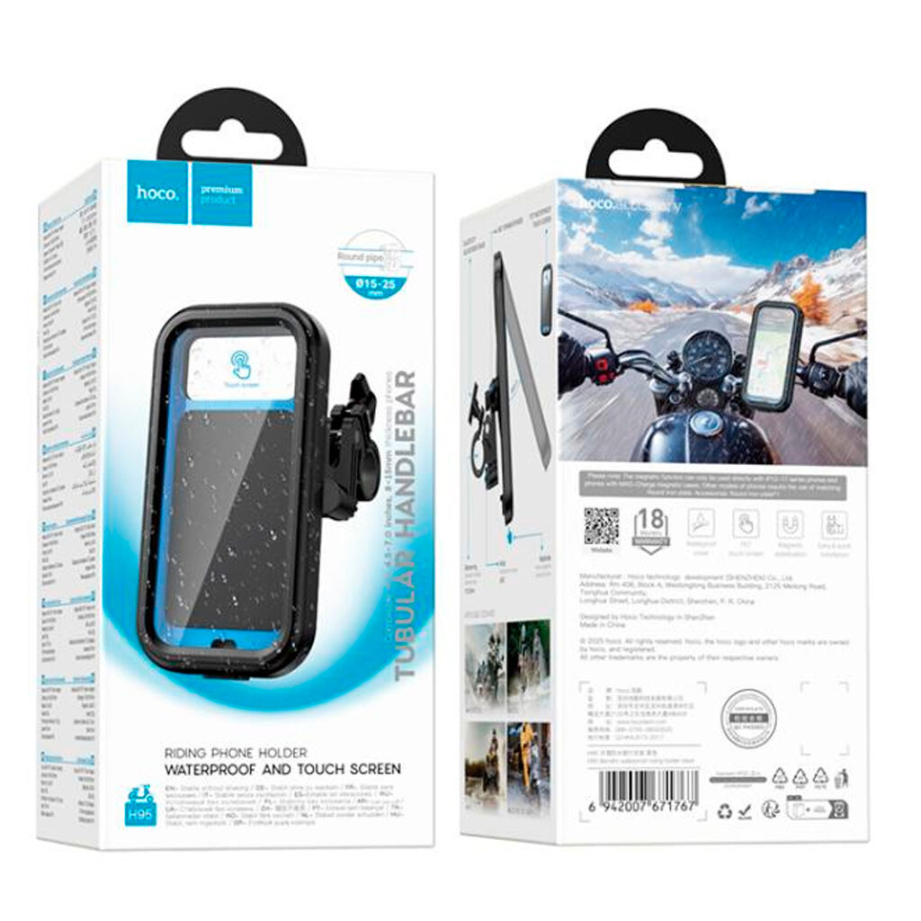 Велодержатель Hoco H95, Черный - № 7 Велодержатель Hoco H95, Черный - № 7
