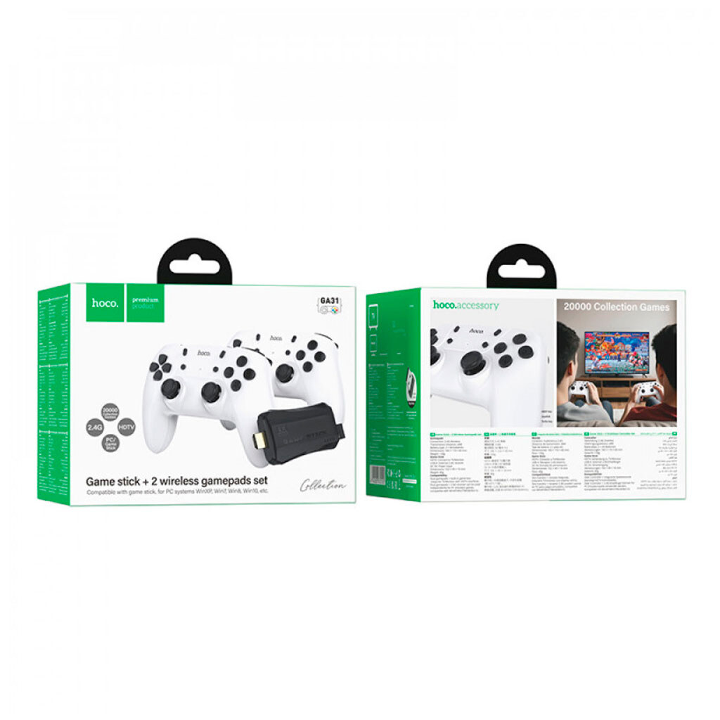 Игровая приставка Hoco GA31, Белый - № 5 Игровая приставка Hoco GA31, Белый - № 5