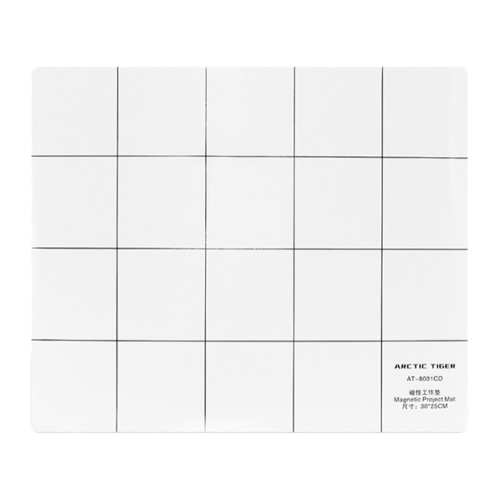 Магнитный коврик Arctic Tiger AT-8002CD, Белый - № 1 Магнитный коврик Arctic Tiger AT-8002CD, Белый - № 1