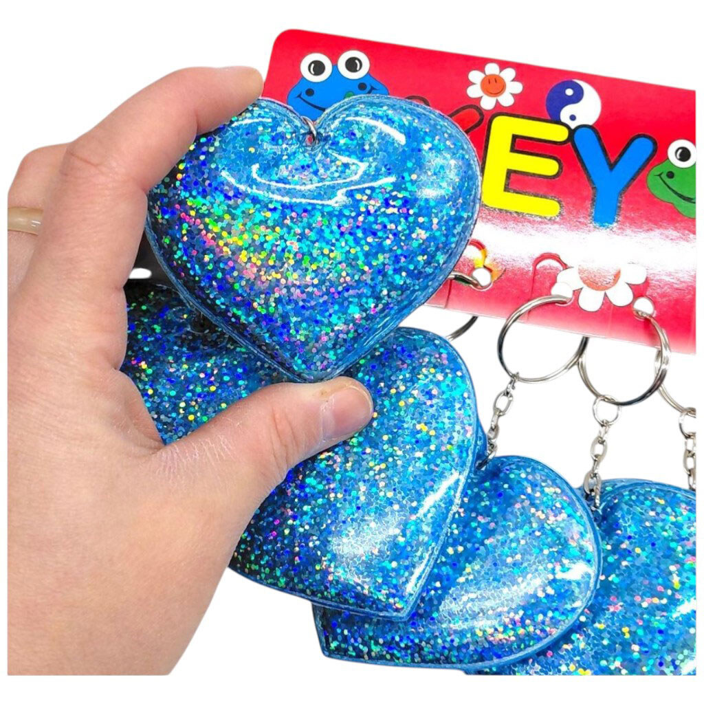 Брелок "Сердечко", блестящий, 12 шт, Mic - № 2 Брелок "Сердечко", блестящий, 12 шт, Mic - № 2