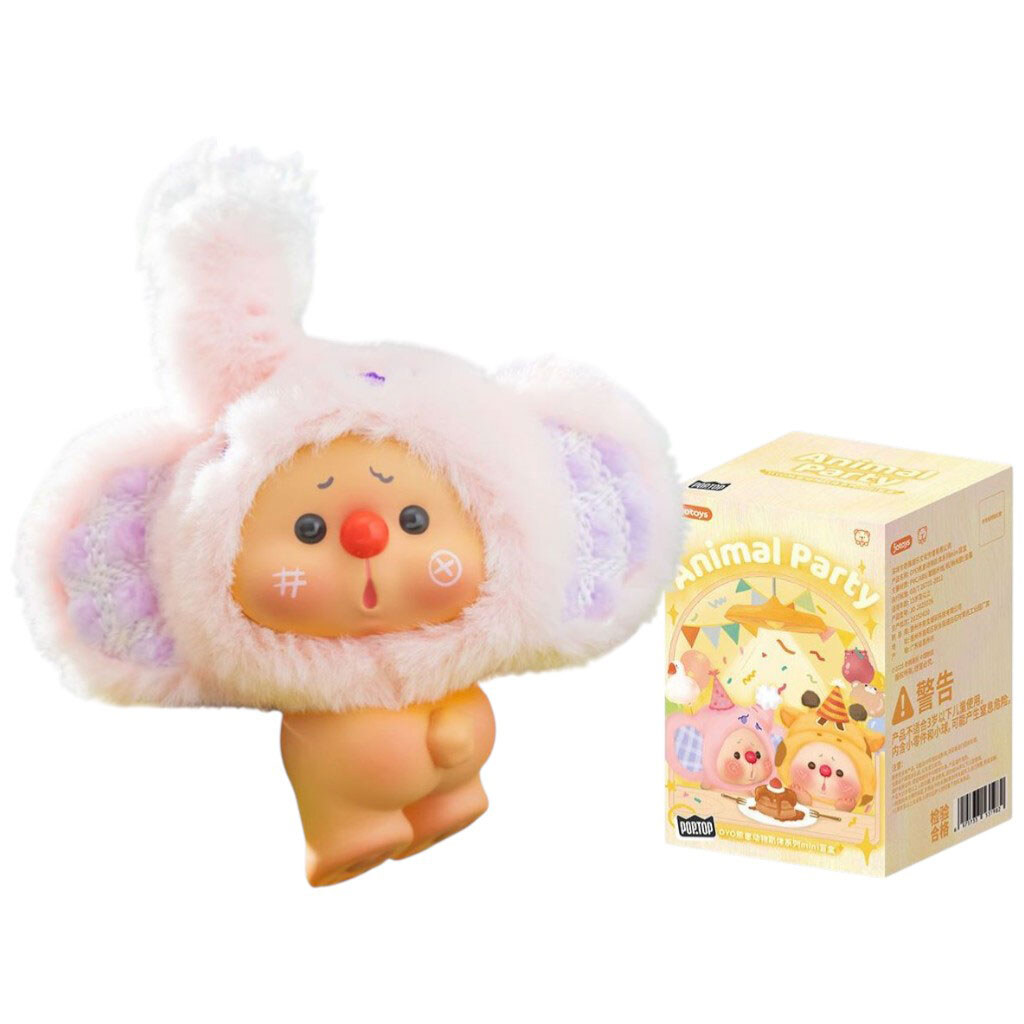 Коллекционная фигурка "JOTOYS" серии "Oyo: Вечеринка зверушек", Pop Top - № 1 Коллекционная фигурка "JOTOYS" серии "Oyo: Вечеринка зверушек", Pop Top - № 1