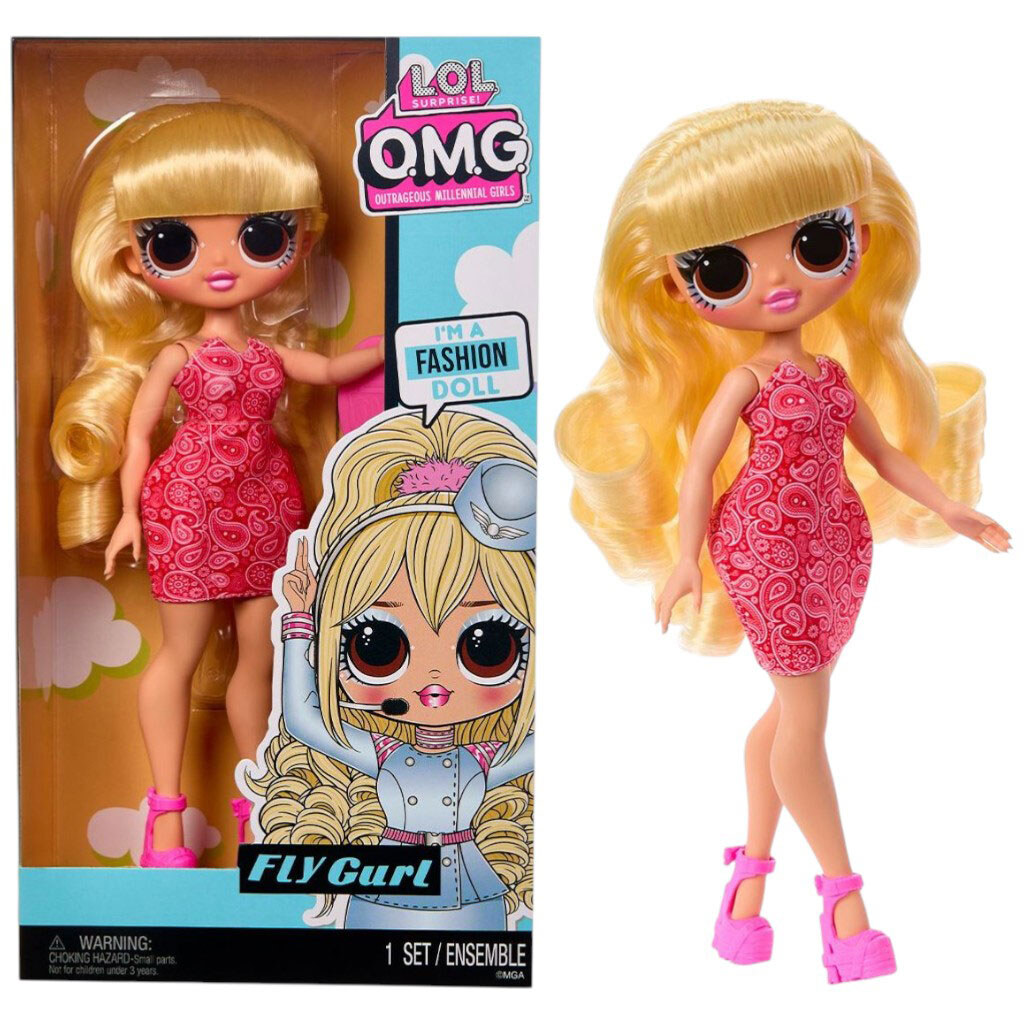 Кукла серии "OPP O.M.G.: Стюардесса", L.O.L. Surprise! - № 3 Кукла серии "OPP O.M.G.: Стюардесса", L.O.L. Surprise! - № 3