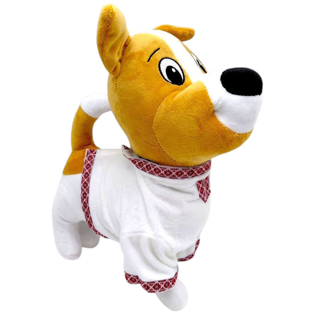 М'яка іграшка "Пес Патрон у вишиванці", 28 см, Nikopol - № 1 М'яка іграшка "Пес Патрон у вишиванці", 28 см, Nikopol - № 1