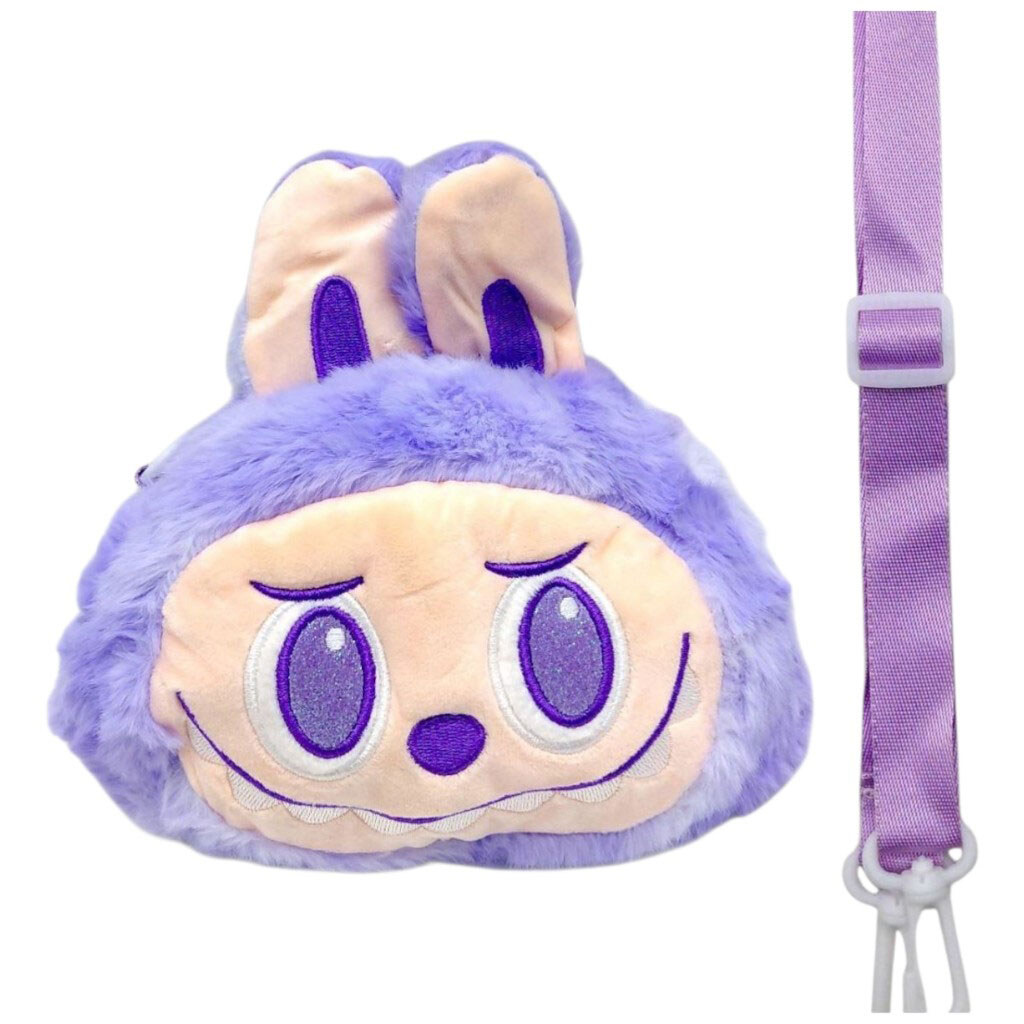 Мягкая игрушка-сумочка "LABUBU/ЛАБУБУ", Mic - № 1 Мягкая игрушка-сумочка "LABUBU/ЛАБУБУ", Mic - № 1