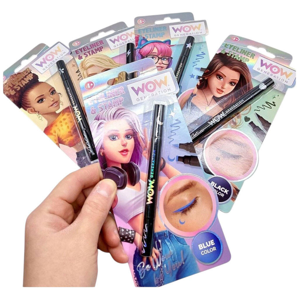 Підводка для очей + штампик "Блискавка", мікс видів, Mic - № 2 Підводка для очей + штампик "Блискавка", мікс видів, Mic - № 2