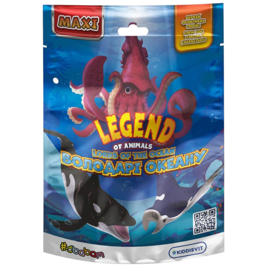 Стретч-іграшка у вигляді тварини – Володарі океану, мікс, Sbabam - № 1 Стретч-іграшка у вигляді тварини – Володарі океану, мікс, Sbabam - № 1