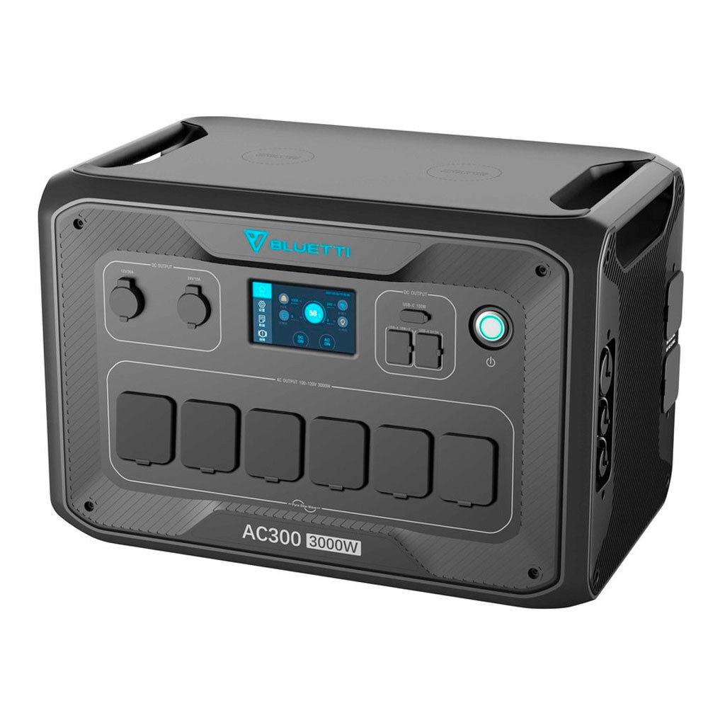 Зарядная станция Bluetti AC300, Черный - № 4 Зарядная станция Bluetti AC300, Черный - № 4
