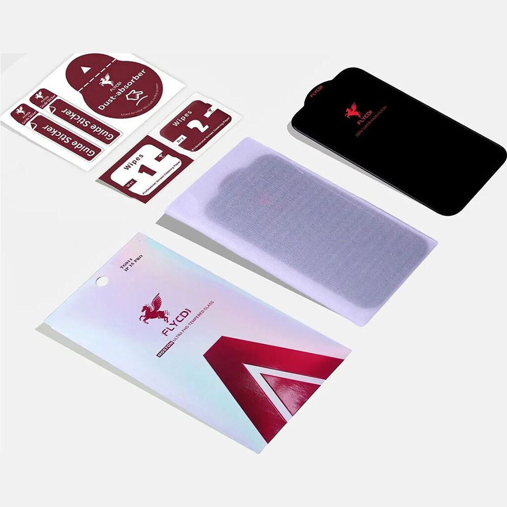 Защитное стекло Xiaomi Poco F5 Pro / Redmi K60, FLYCDI, Черный - № 6 Защитное стекло Xiaomi Poco F5 Pro / Redmi K60, FLYCDI, Черный - № 6