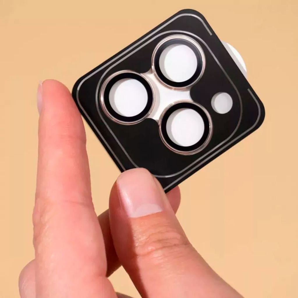 Защитное стекло камеры Apple iPhone 16 Pro / iPhone 16 Pro Max, Proove Achilles, Белый - № 3 Защитное стекло камеры Apple iPhone 16 Pro / iPhone 16 Pro Max, Proove Achilles, Белый - № 3