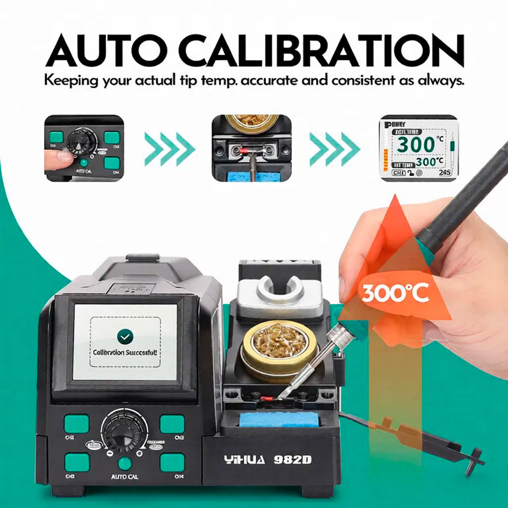 Паяльная станция Yihua 982D - № 4 Паяльная станция Yihua 982D - № 4