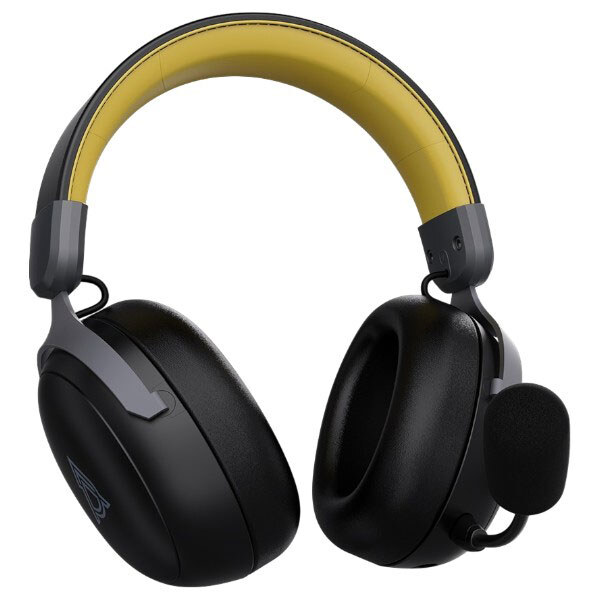 Bluetooth-гарнітура Ajazz AHM08 MAX 3-Mode, Стерео, Чорний - № 2 Bluetooth-гарнітура Ajazz AHM08 MAX 3-Mode, Стерео, Чорний - № 2