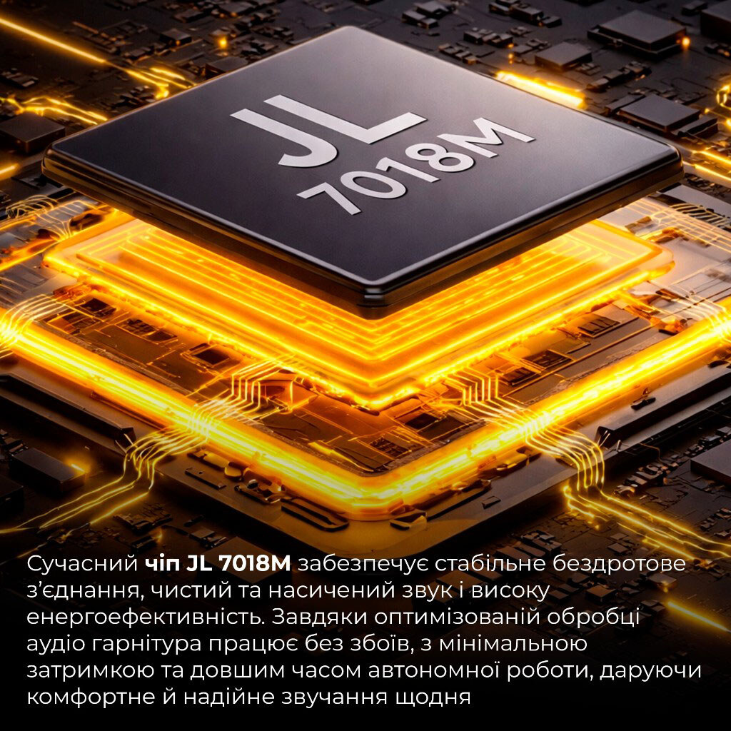 Bluetooth-гарнітура Ajazz AHM08 MAX 3-Mode, Стерео, Чорний - № 12 Bluetooth-гарнітура Ajazz AHM08 MAX 3-Mode, Стерео, Чорний - № 12