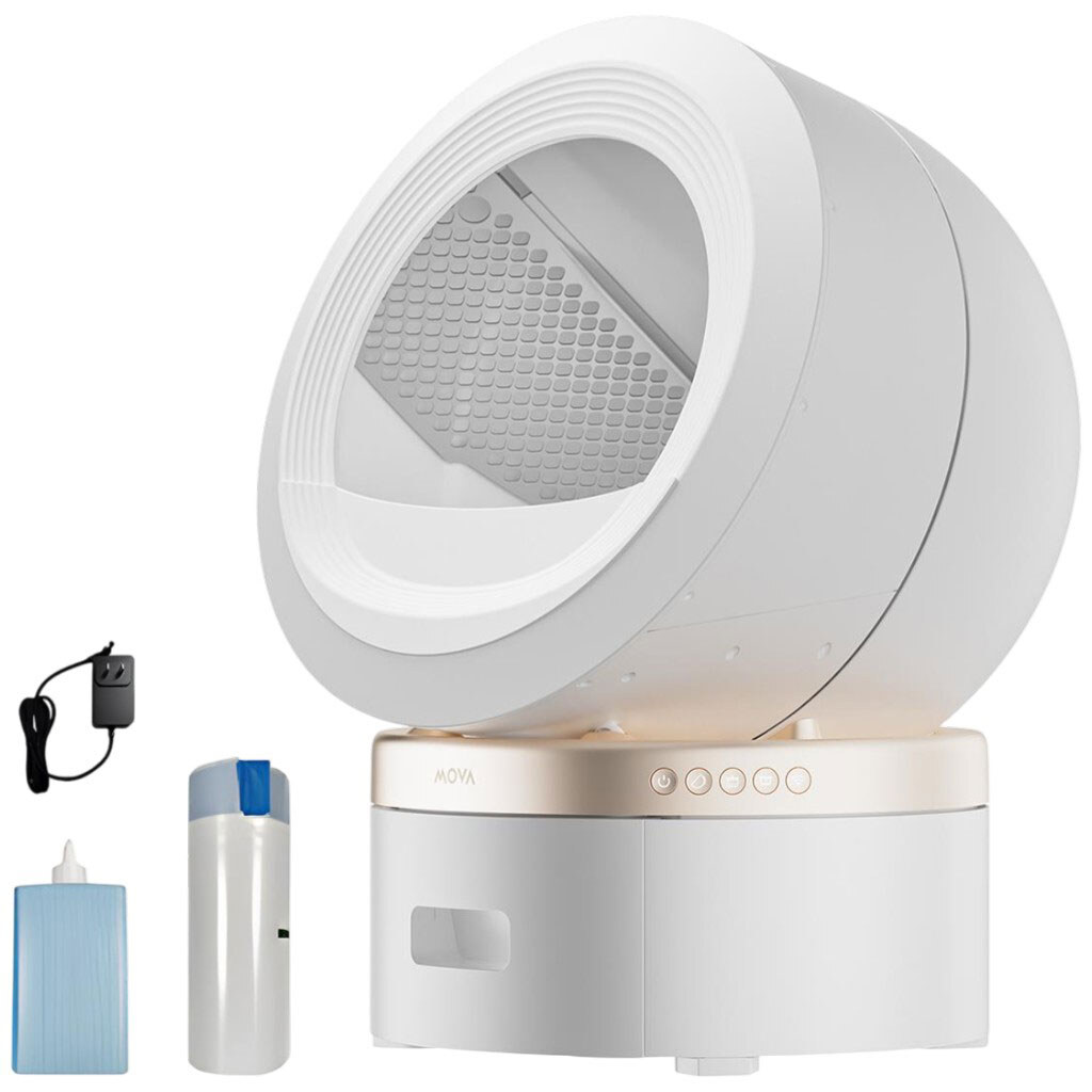 Автоматический смарт туалет для кошек Mova LR10 Prime, Белый - № 1 Автоматический смарт туалет для кошек Mova LR10 Prime, Белый - № 1