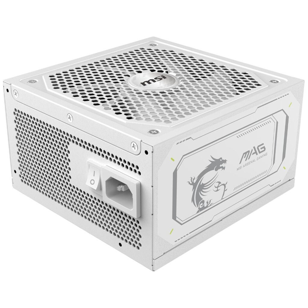 Блок живлення для корпусів MSI MAG A1000GL PCIE5, Білий - № 1 Блок живлення для корпусів MSI MAG A1000GL PCIE5, Білий - № 1