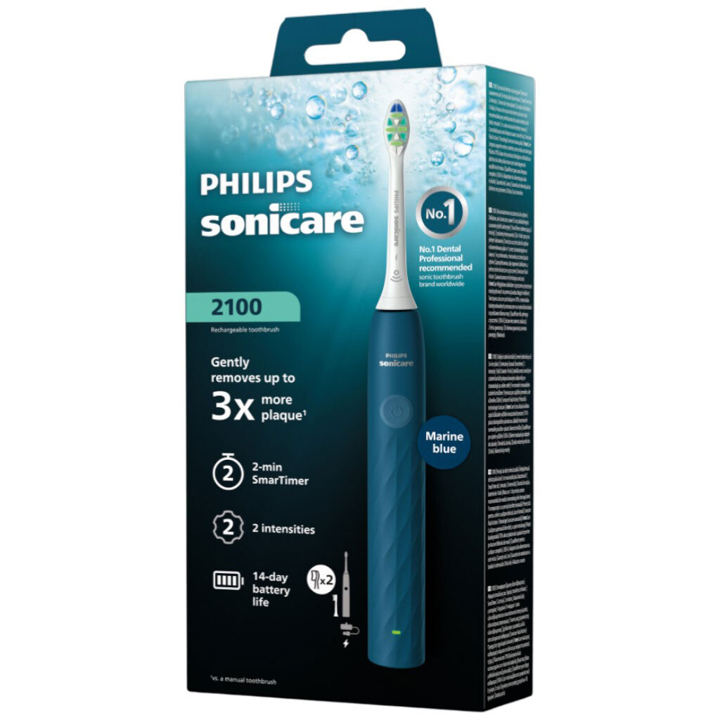 Зубная электрощетка Philips HX4022, Синий - № 2 Зубная электрощетка Philips HX4022, Синий - № 2
