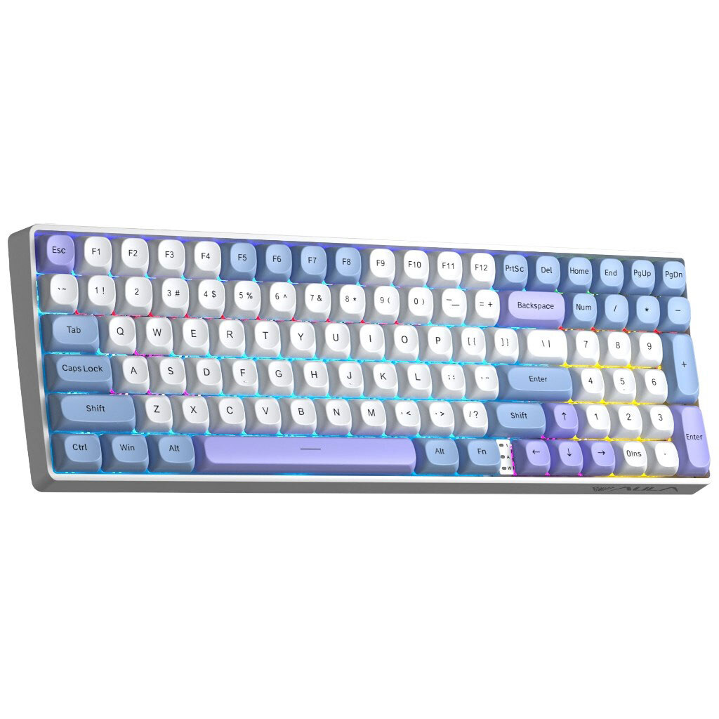 Клавіатура Aula S100pro Red Switch, Різнокольоровий - № 3 Клавіатура Aula S100pro Red Switch, Різнокольоровий - № 3