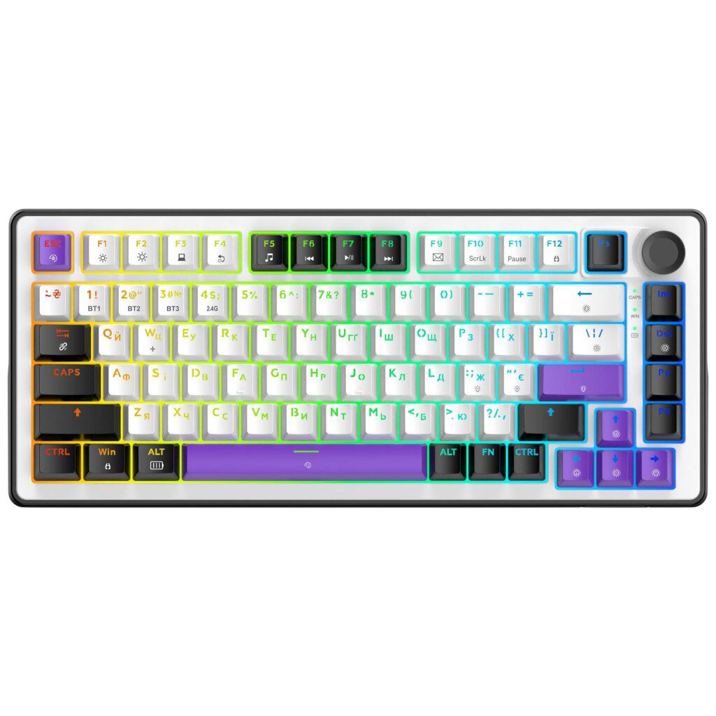 Клавиатура Hator Hellyberry HK75, Разноцветный - № 1 Клавиатура Hator Hellyberry HK75, Разноцветный - № 1