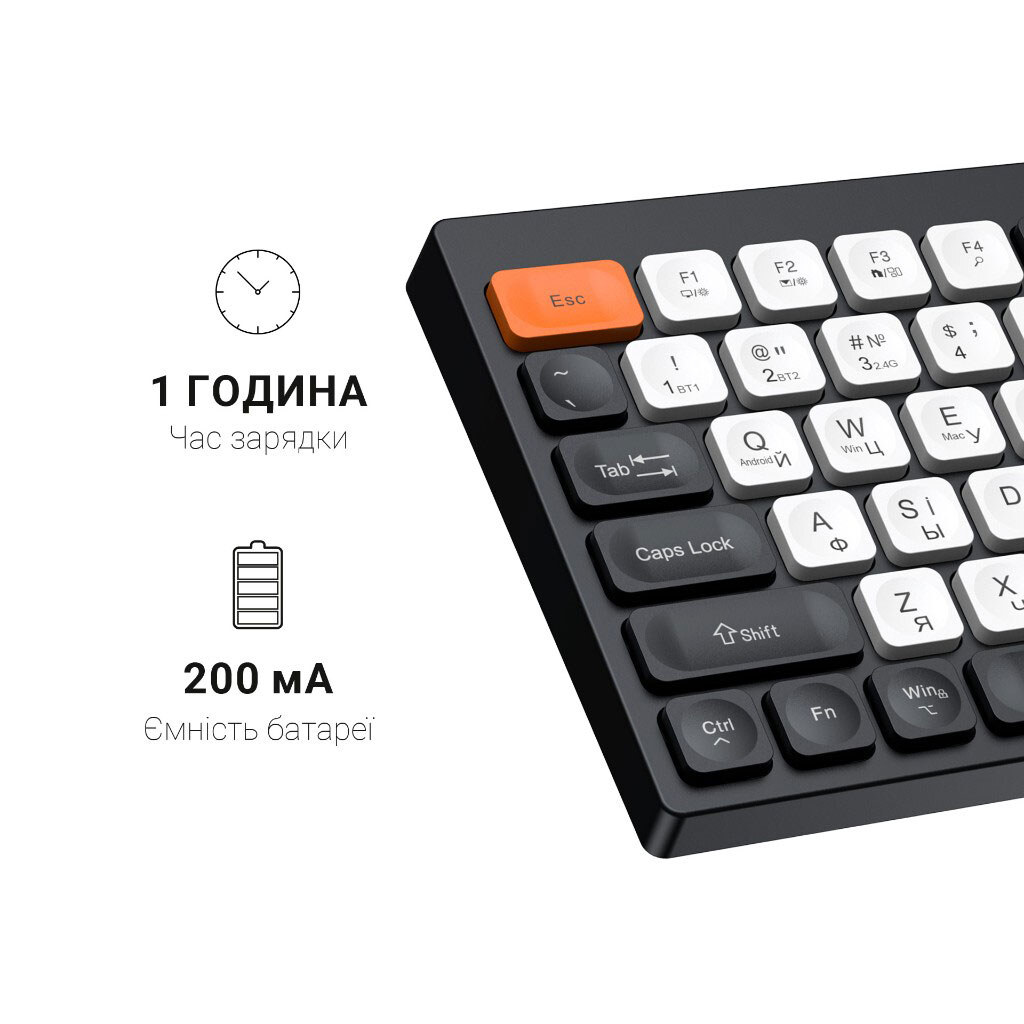 Клавиатура OfficePro SK985BO, Разноцветный - № 13 Клавиатура OfficePro SK985BO, Разноцветный - № 13