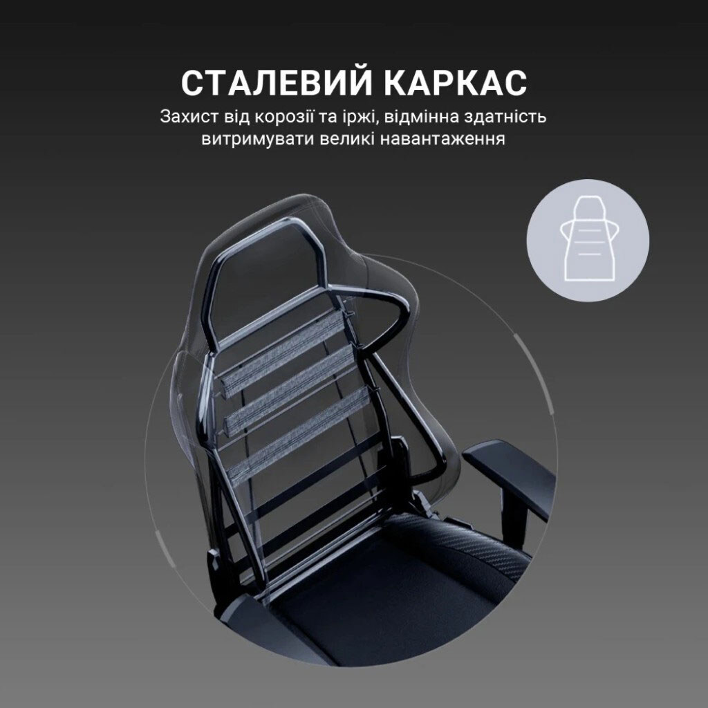 Крісло для геймерів Anda Seat Luna Size L, Сірий - № 9 Крісло для геймерів Anda Seat Luna Size L, Сірий - № 9