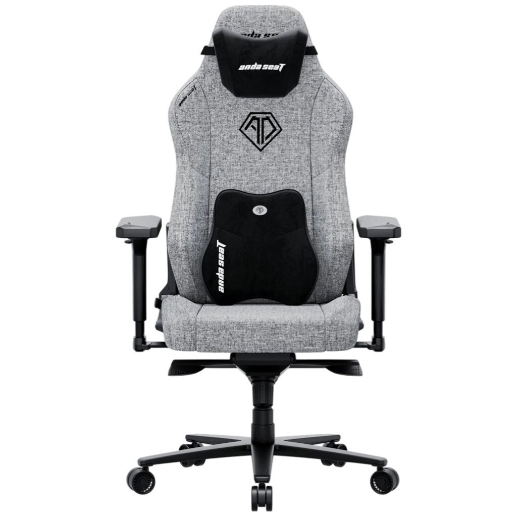 Крісло для геймерів Anda Seat Phantom 3 Size XL Fabric, Сірий - № 1 Крісло для геймерів Anda Seat Phantom 3 Size XL Fabric, Сірий - № 1