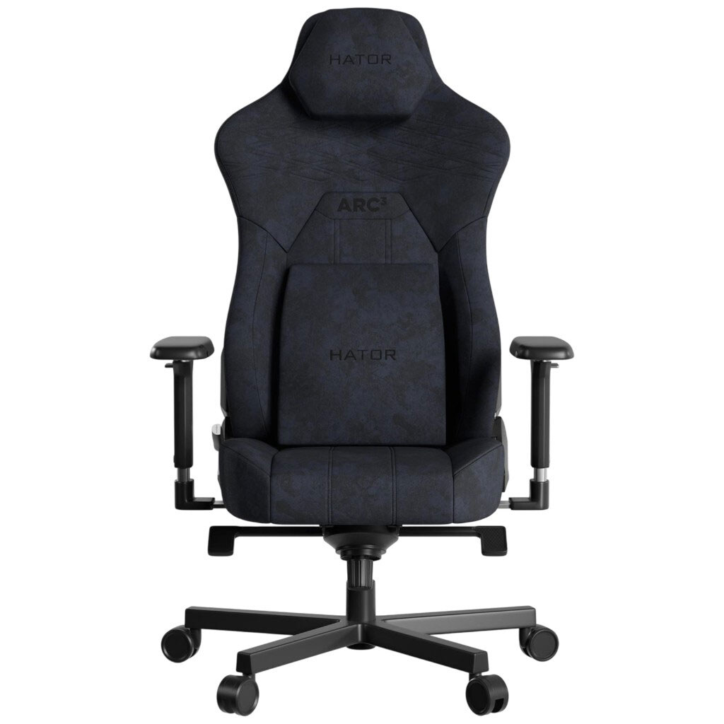 Крісло для геймерів Hator Arc 3 XL Velour, Чорний - № 1 Крісло для геймерів Hator Arc 3 XL Velour, Чорний - № 1