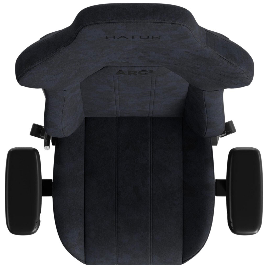 Крісло для геймерів Hator Arc 3 XL Velour, Чорний - № 12 Крісло для геймерів Hator Arc 3 XL Velour, Чорний - № 12