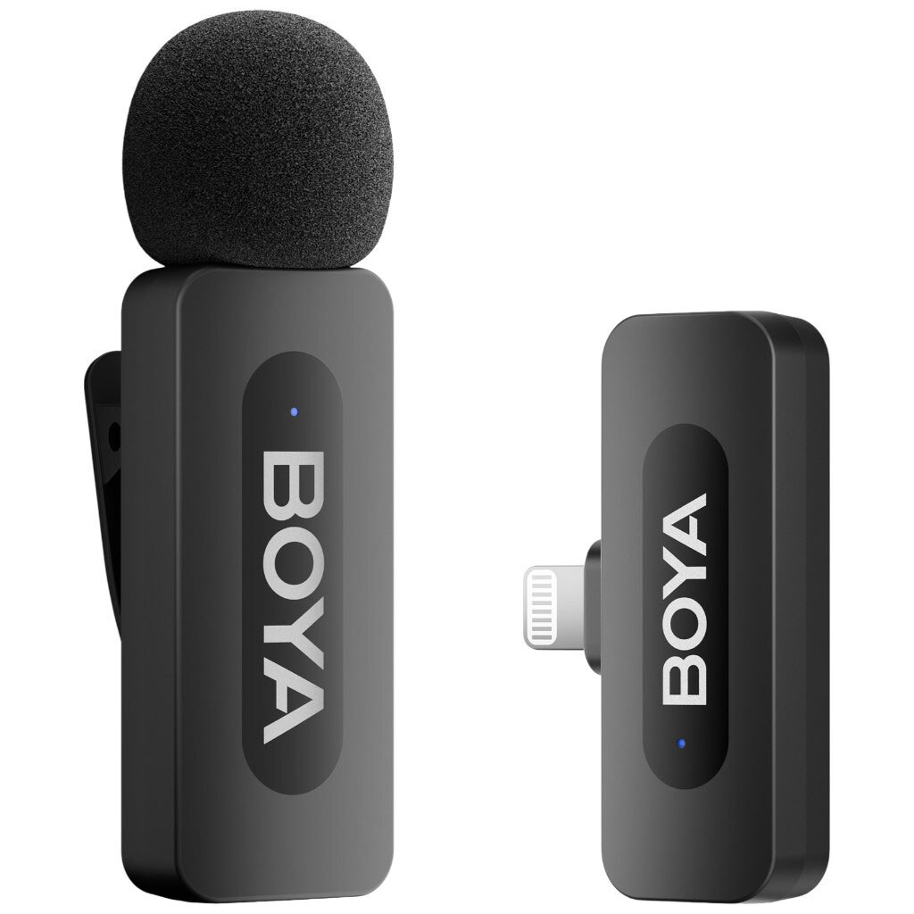 Мікрофон BOYA BY-V1, Чорний - № 1 Мікрофон BOYA BY-V1, Чорний - № 1