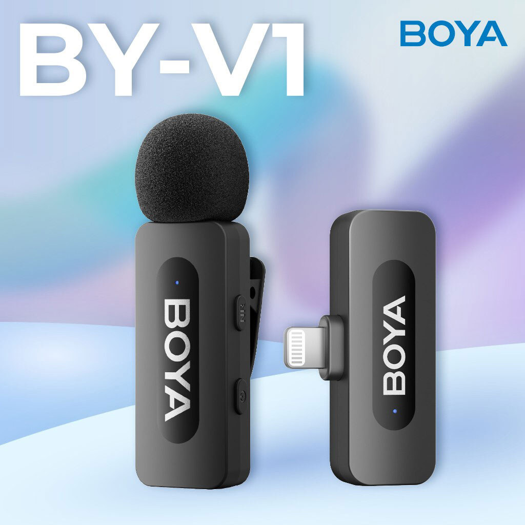 Мікрофон BOYA BY-V1, Чорний - № 7 Мікрофон BOYA BY-V1, Чорний - № 7