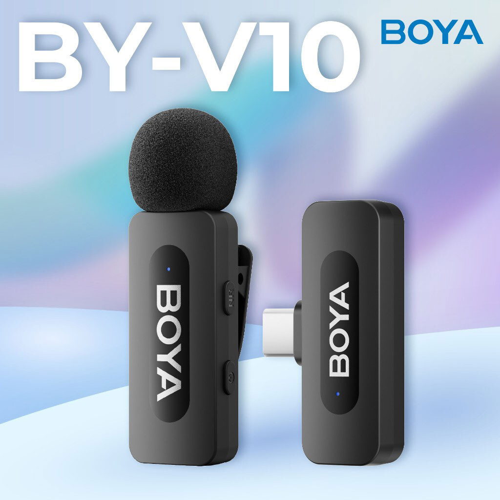 Мікрофон BOYA BY-V10, Чорний - № 7 Мікрофон BOYA BY-V10, Чорний - № 7