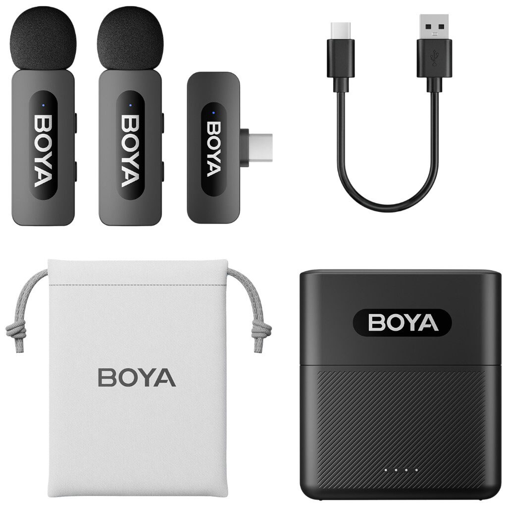 Мікрофон BOYA BY-V30, Чорний - № 2 Мікрофон BOYA BY-V30, Чорний - № 2