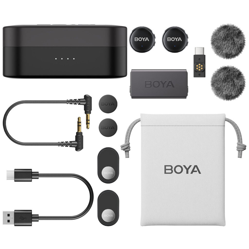 Мікрофон BOYA LINK 3-02, Чорний - № 2 Мікрофон BOYA LINK 3-02, Чорний - № 2