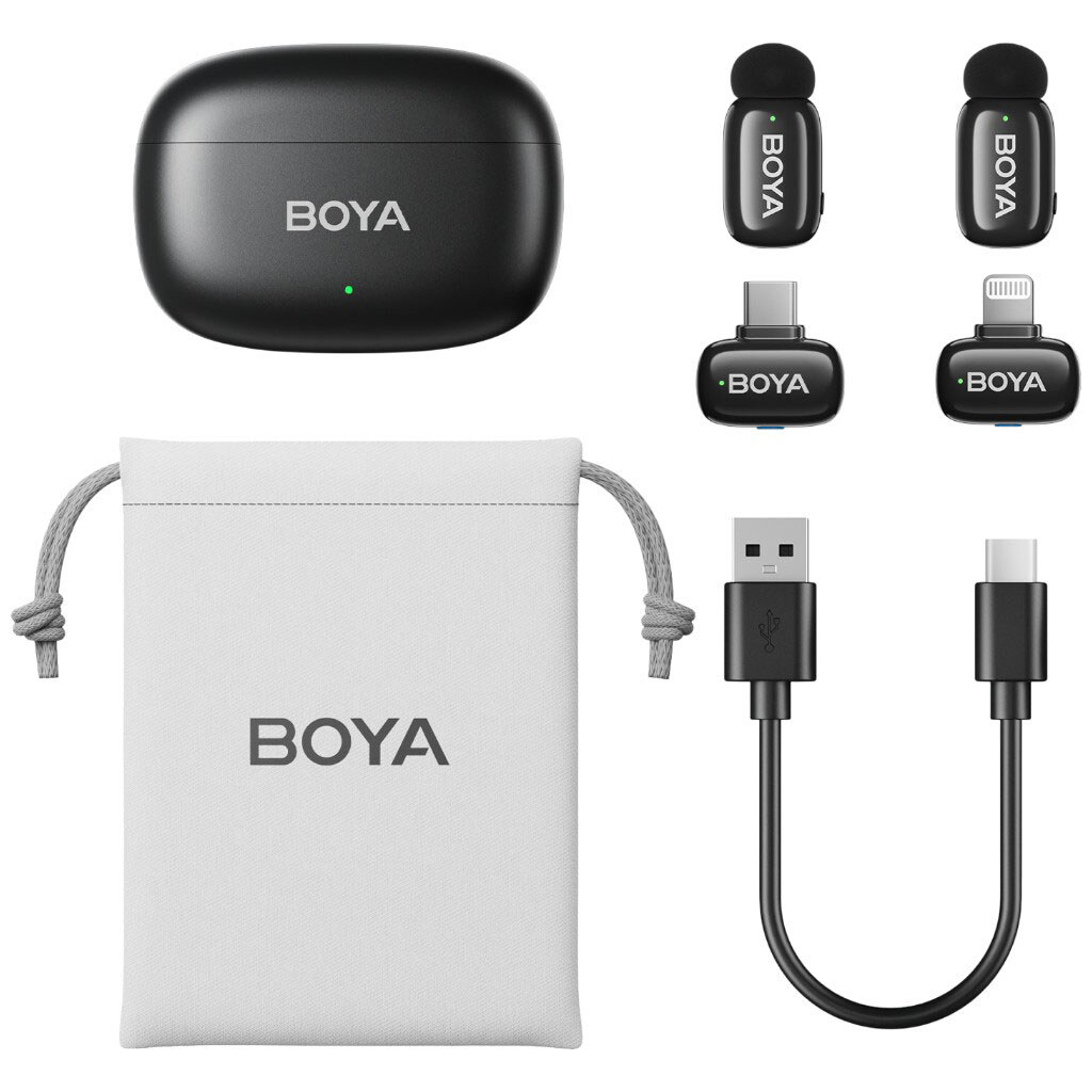 Микрофон BOYA mini-12, Черный - № 2 Микрофон BOYA mini-12, Черный - № 2