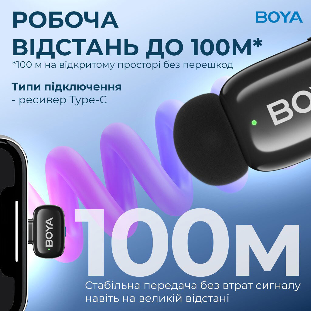 Микрофон BOYA mini-14, Черный - № 16 Микрофон BOYA mini-14, Черный - № 16